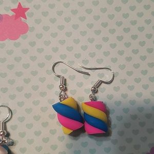 Marshmallow earrings